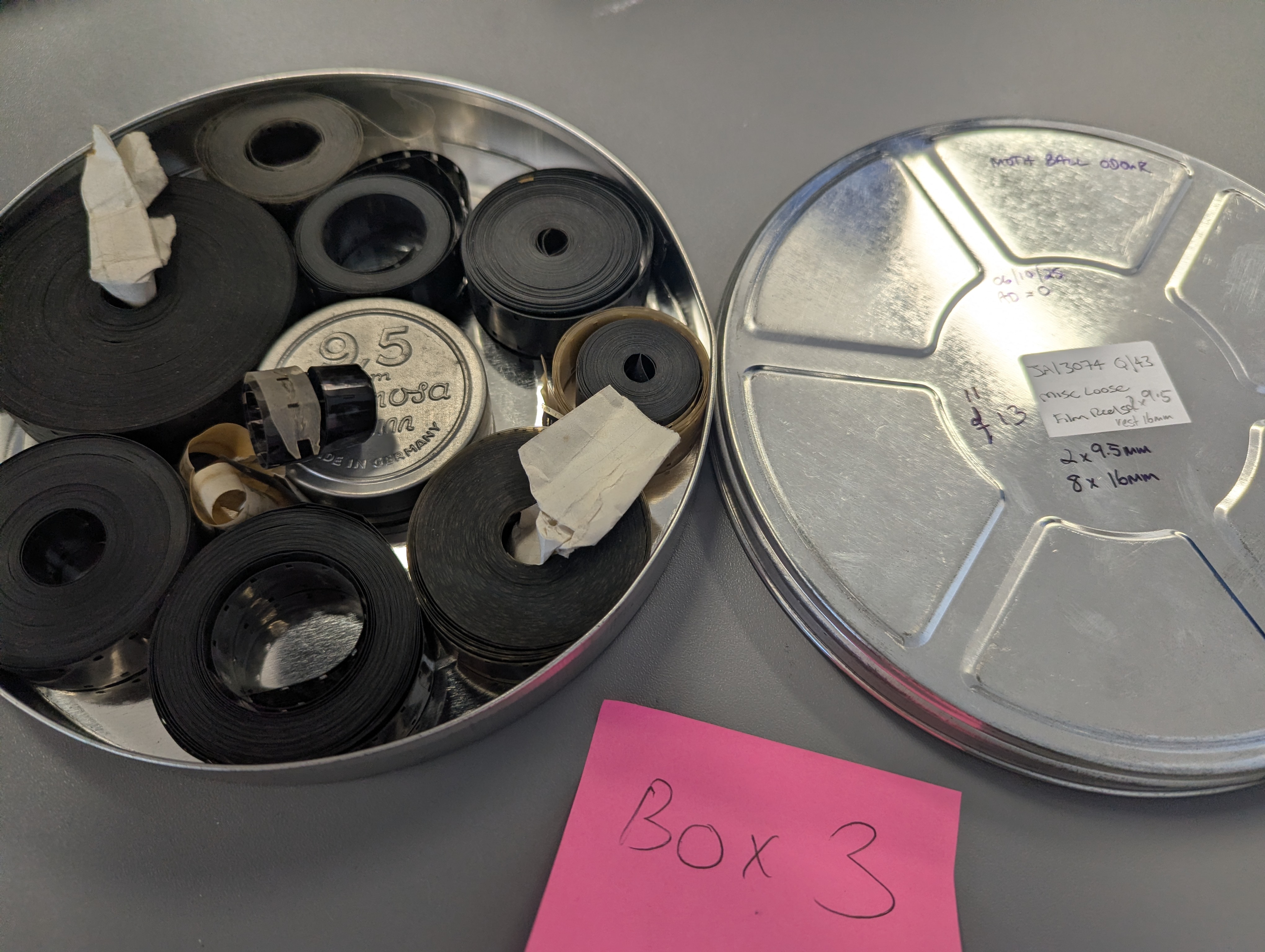 Digital preservation files and archive storage